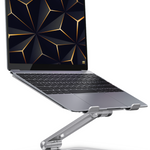 StandX Laptop standaard , Ergonomische tablet en laptophouder , 8 tot 22 inch , macbook