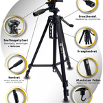 ST90 Camera, Telefoon & Tablet statief Zwart