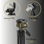 LT750-B Camera, Telefoon & Tablet Statief